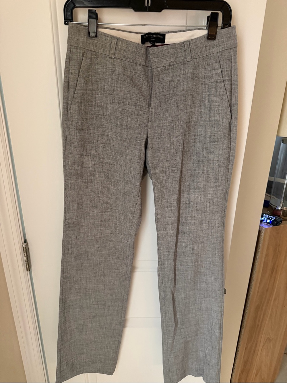 Banana Republic Light Gray Women's Dress Pants